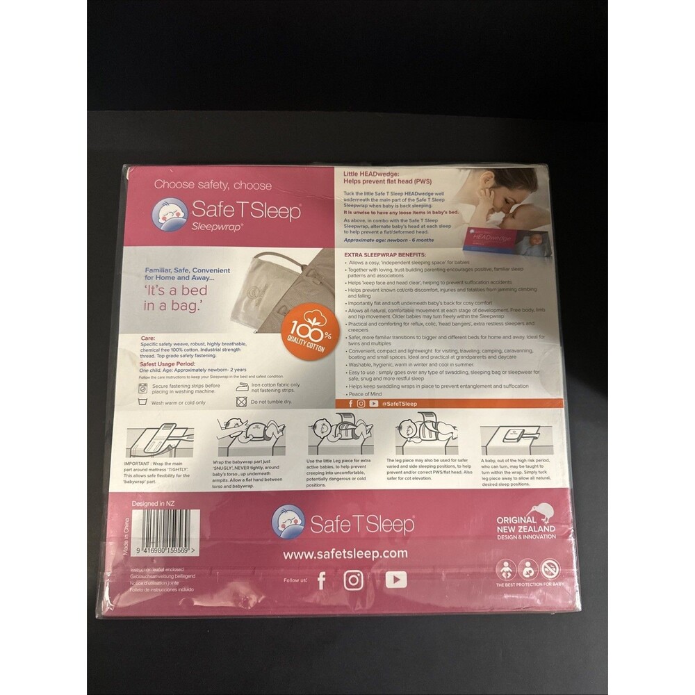 Safe T Sleep Sleepwrap Large NIB - Picture 2 of 2